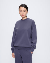 Womens 365 Midweight Sweatshirt—Slate Blue