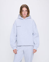 Womens 365 Heavyweight Hoodie—grey marl