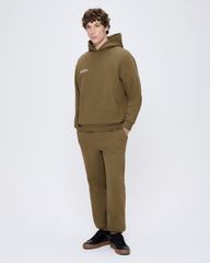 Mens 365 Heavyweight Hoodie—Soil Brown