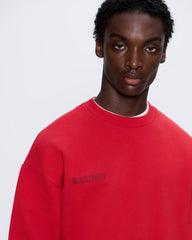 Mens 365 Heavyweight Sweatshirt—Goji Red