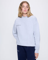 Womens 365 Heavyweight Sweatshirt—grey marl