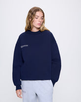 Womens 365 Midweight Sweatshirt—navy