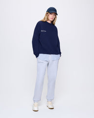 Womens 365 Midweight Sweatshirt—navy