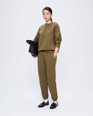 Womens 365 Heavyweight Sweatshirt—Soil Brown