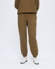 Womens 365 Heavyweight Track Pants—Soil Brown