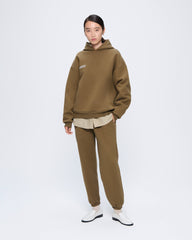 Womens 365 Heavyweight Track Pants—Soil Brown
