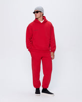 Mens 365 Heavyweight Track Pants—Goji Red