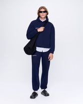 Mens 365 Heavyweight Track Pants—navy blue
