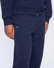 Mens 365 Heavyweight Straight Leg Track Pants—Navy