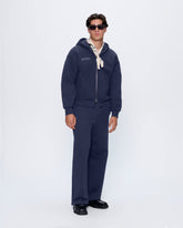 Mens 365 Heavyweight Straight Leg Track Pants—Navy