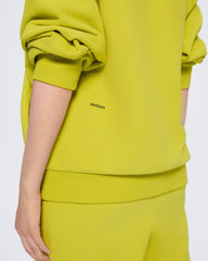 Womens 365 Midweight Hoodie—Auroral Olive