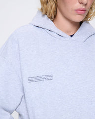 Womens 365 Midweight Hoodie—grey marl