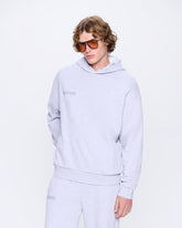 Mens 365 Midweight Hoodie—grey marl
