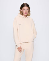 Womens 365 Midweight Hoodie—sand
