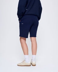 Womens 365 Midweight Long Shorts—navy