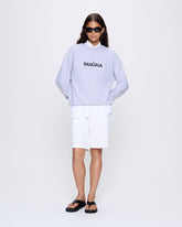 Womens 365 Midweight Long Shorts—off-white