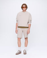 Mens 365 Midweight Long Shorts—stone
