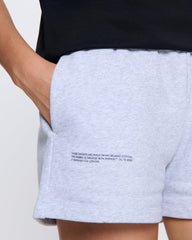 Womens 365 Midweight Shorts—grey marl