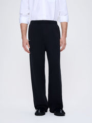 Mens 365 Midweight Straight Leg Track Pants—black