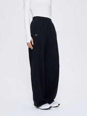 Womens 365 Midweight Straight Leg Track Pants—black