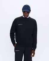 Mens 365 Midweight Sweatshirt—black