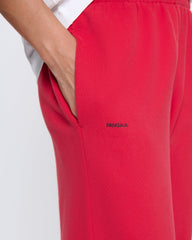 Womens 365 Midweight Track Pants—Goji red
