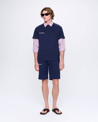 Mens 365 Midweight T-shirt—Navy