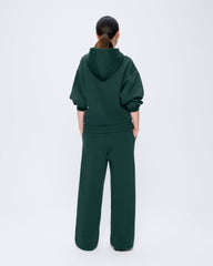 Womens 365 Heavyweight Straight Leg Track Pants—Foliage Green