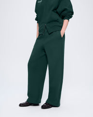 Womens 365 Heavyweight Straight Leg Track Pants—Foliage Green