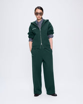 Womens 365 Heavyweight Straight Leg Track Pants—Foliage Green
