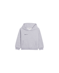 Kids' 365 Midweight Hoodie—grey marl