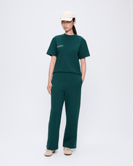 Womens 365 Midweight T-shirt—Foliage Green