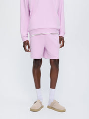 Mens 365 Midweight Mid Length Shorts—Crocus Purple