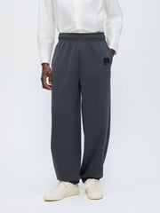 Mens Track Pants—Smoked Black