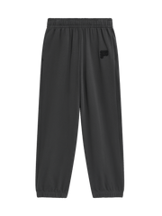 Mens Track Pants—Smoked Black