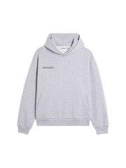 Womens 365 Midweight Hoodie—grey marl