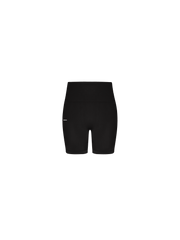 Womens 99% Bio-Based Compressive Shorts—Black