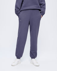 Womens 365 Midweight Track Pants—Slate Blue