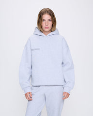 Womens 365 Heavyweight Hoodie—grey marl