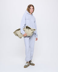 Womens 365 Heavyweight Hoodie—grey marl