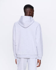 Mens 365 Heavyweight Hoodie—grey marl