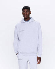Mens 365 Heavyweight Hoodie—grey marl