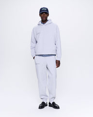 Mens 365 Heavyweight Hoodie—grey marl