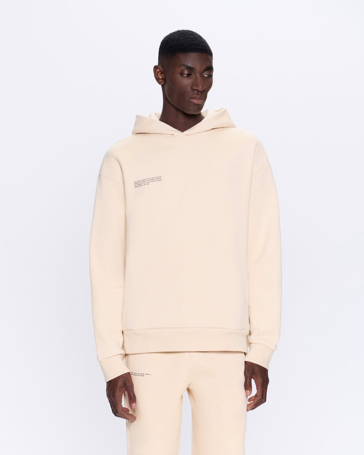 Mens 365 Heavyweight Hoodie—sand