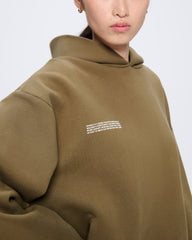 Womens 365 Heavyweight Hoodie—Soil Brown