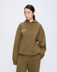 Womens 365 Heavyweight Hoodie—Soil Brown