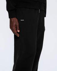 Mens 365 Heavyweight Straight Leg Track Pants—Black
