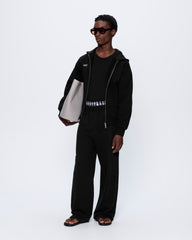 Mens 365 Heavyweight Straight Leg Track Pants—Black