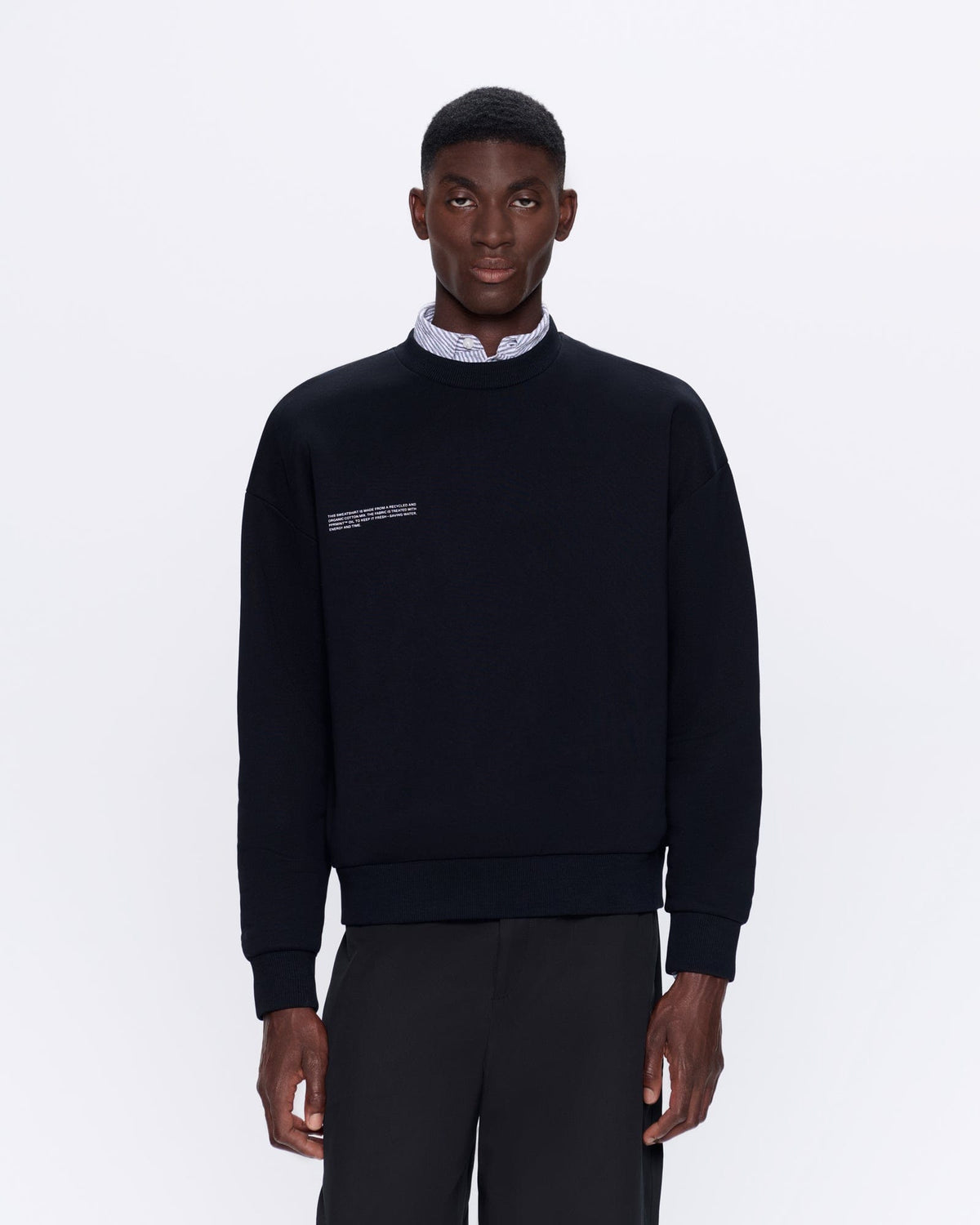 Mens 365 Heavyweight Sweatshirt—black