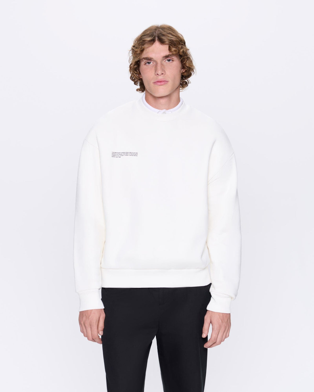 Mens 365 Heavyweight Sweatshirt—off-white
